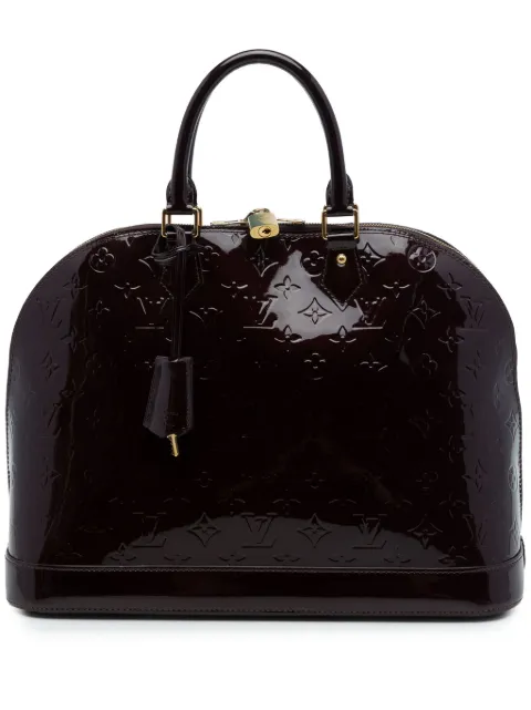 Louis Vuitton Pre-Owned 2011 Monogram Vernis Alma GM handbag
