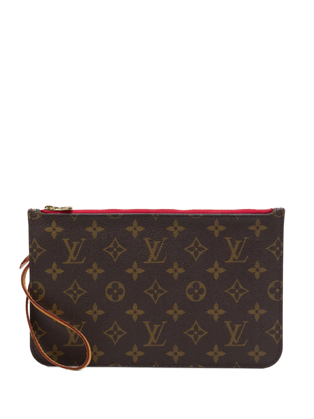 Louis Vuitton Pre-Owned 2000-2020 Monogram Neverfull MM pouch - Braun
