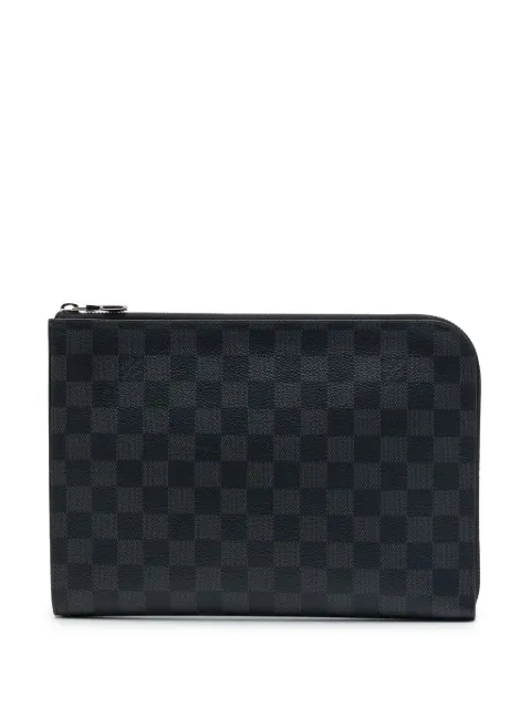 Louis Vuitton Pre-Owned 2018 Damier Graphite Pochette Jour MM clutch bag