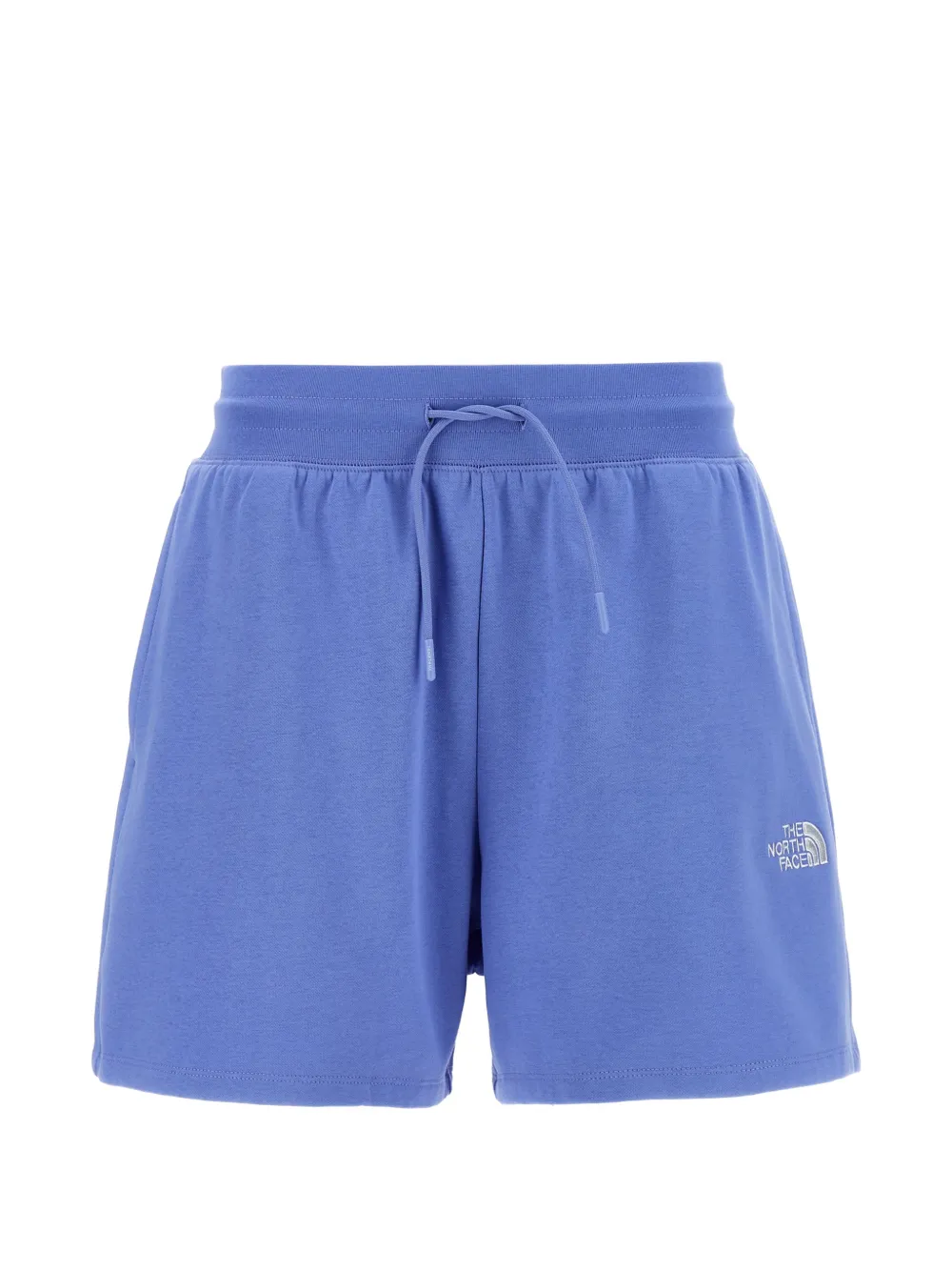 The North Face logo-embroidered drawstring shorts - Blue