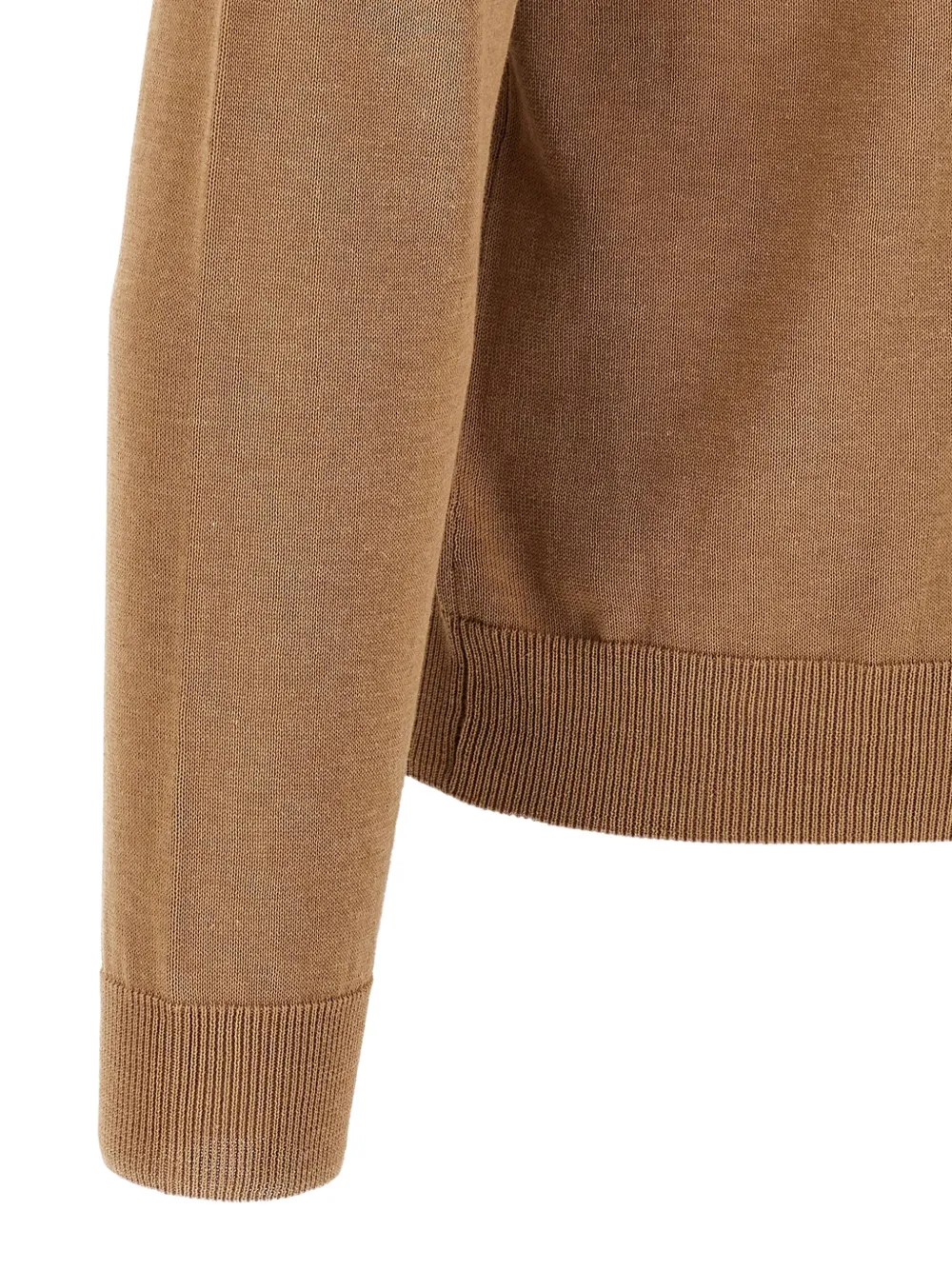 Zanone Trui met ronde hals Beige