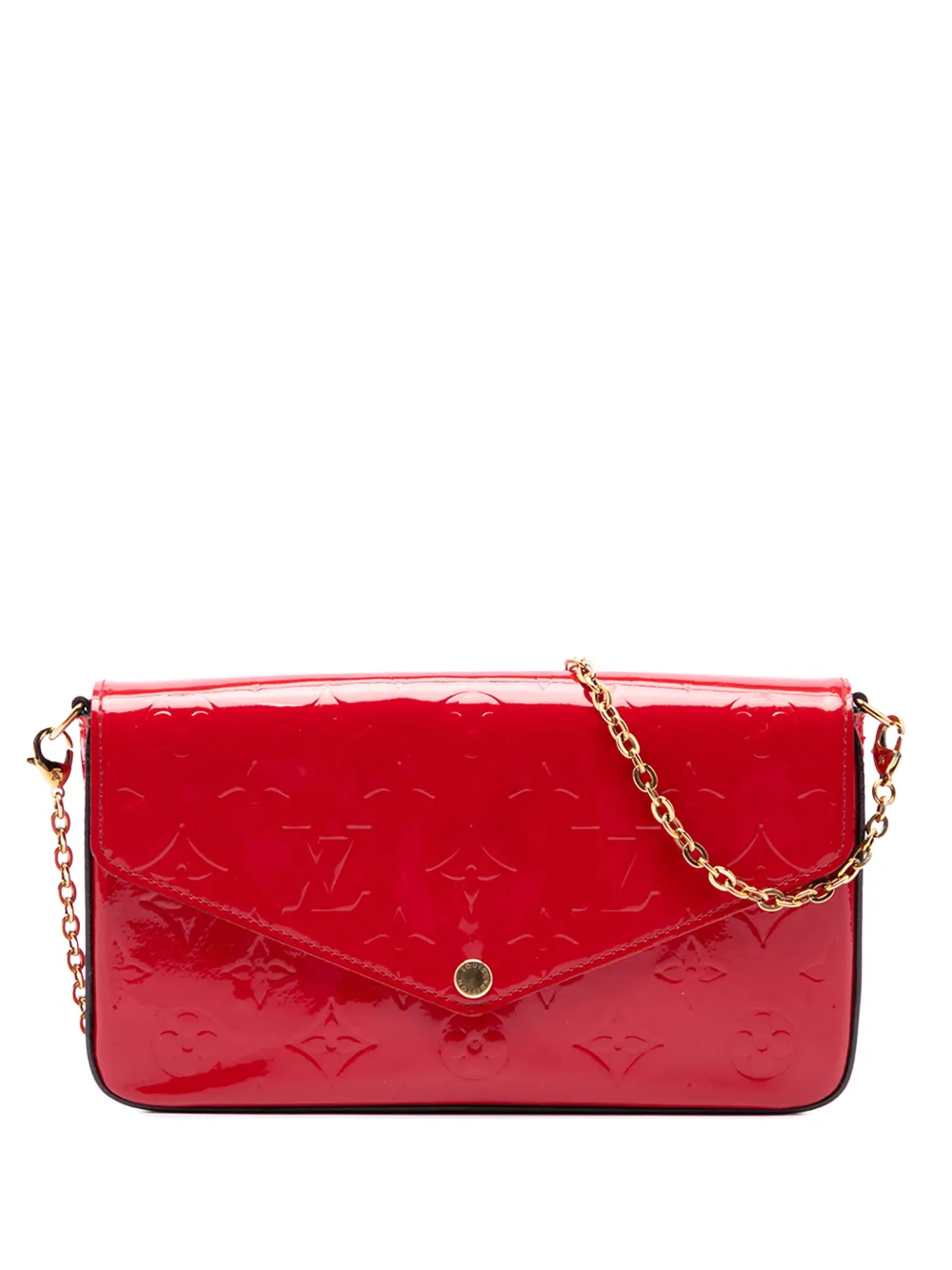 Louis Vuitton Pre-Owned 2018 Monogram Vernis Pochette Felicie crossbody bag - Rot