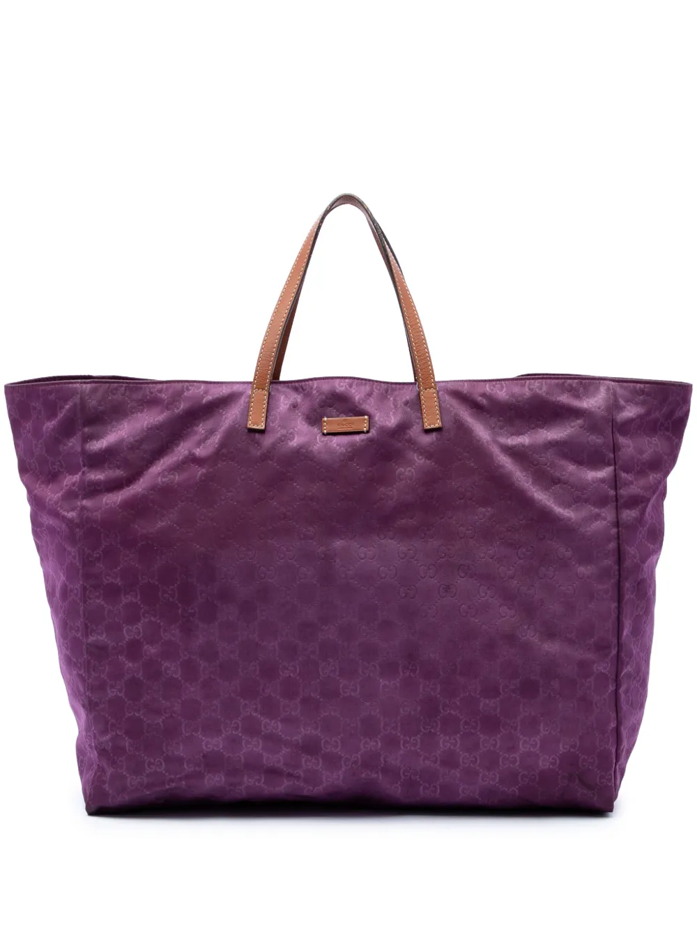 Gucci Pre-Owned 2016-2026 GG Nylon travel bag - Purple