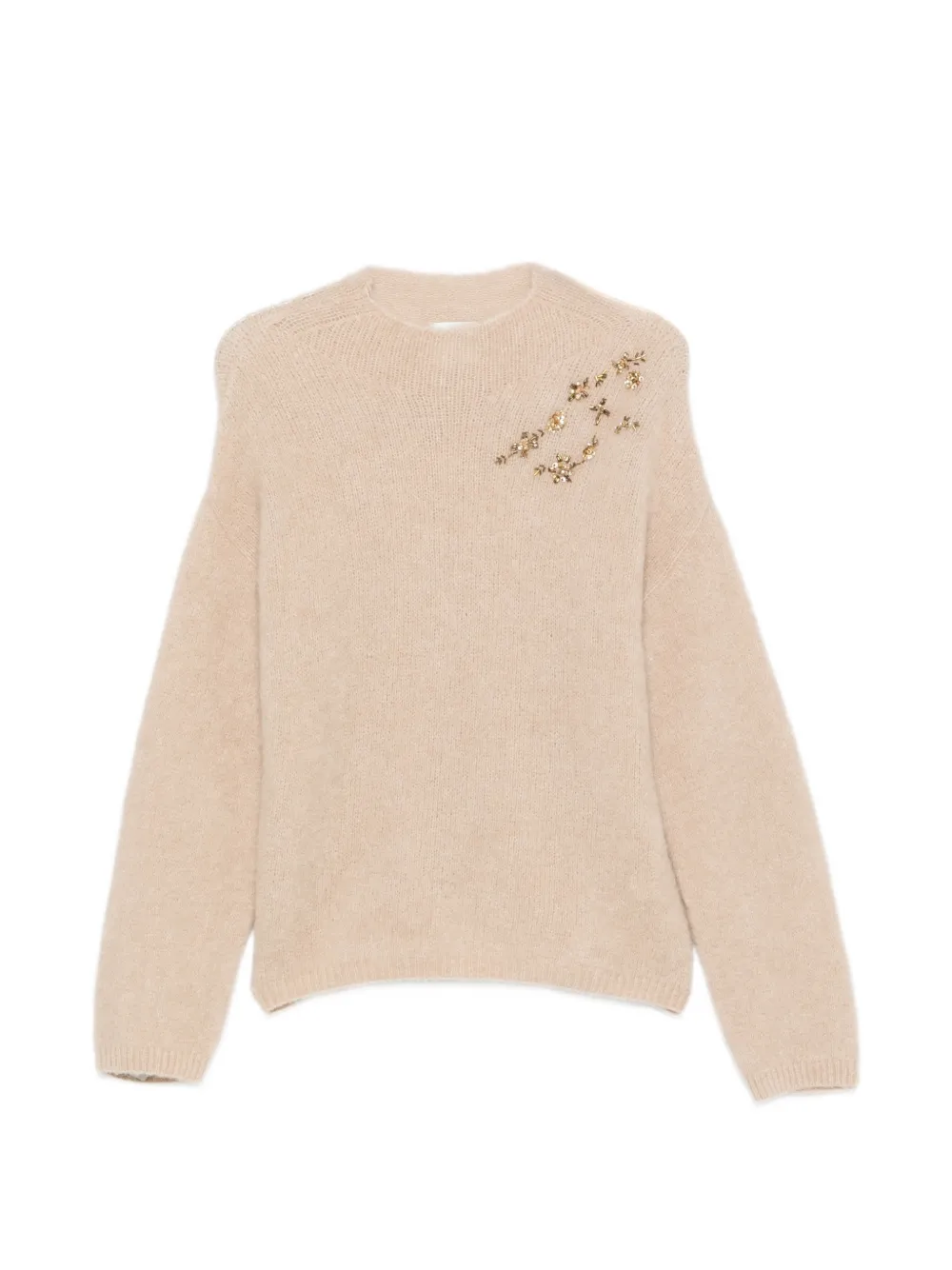Forte Forte Maglione con perline - Toni neutri