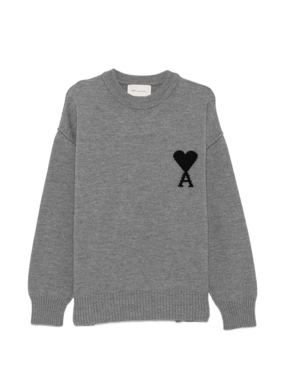 AMI Paris Ami de Coeur sweater Grijs