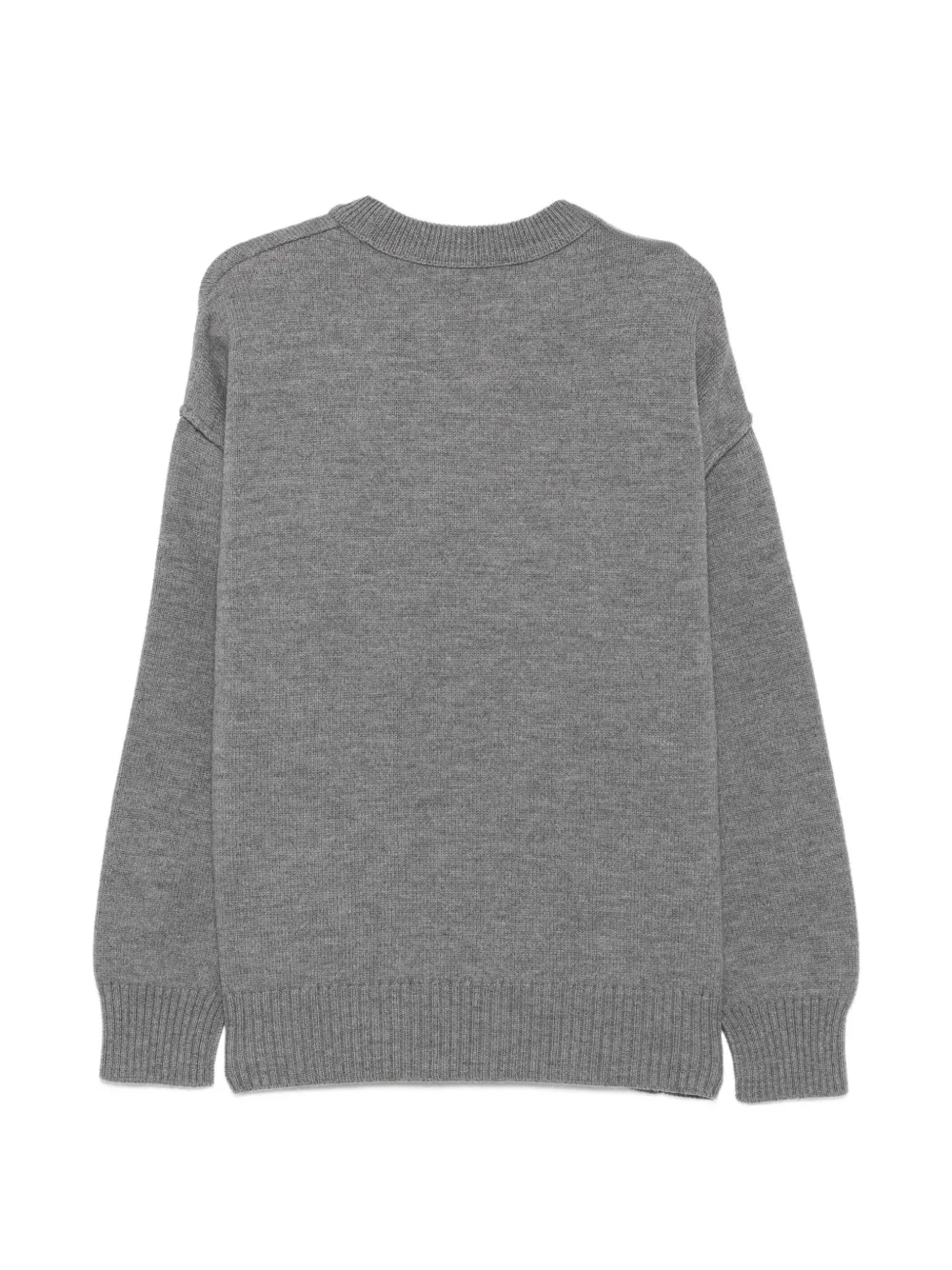 AMI Paris Ami de Coeur sweater Grijs