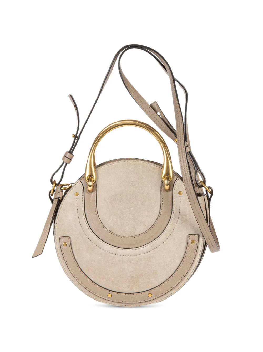 Chloé Pre-Owned Pixie crossbody shoulder bag - Nude