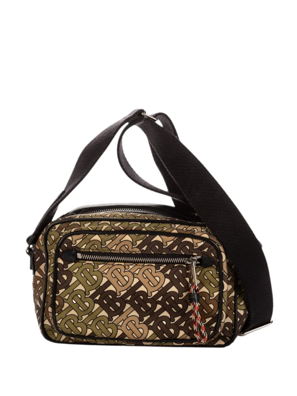 Burberry Pre-Owned Thomas TB Monogram crossbody bag - Braun