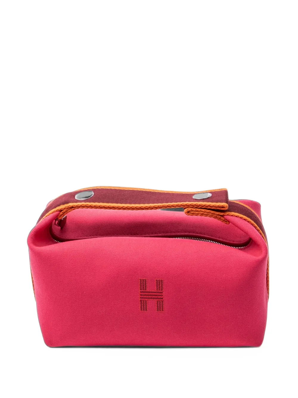Hermès Pre-Owned PM Bride-à-Brac logo-detail pouch - Rosa
