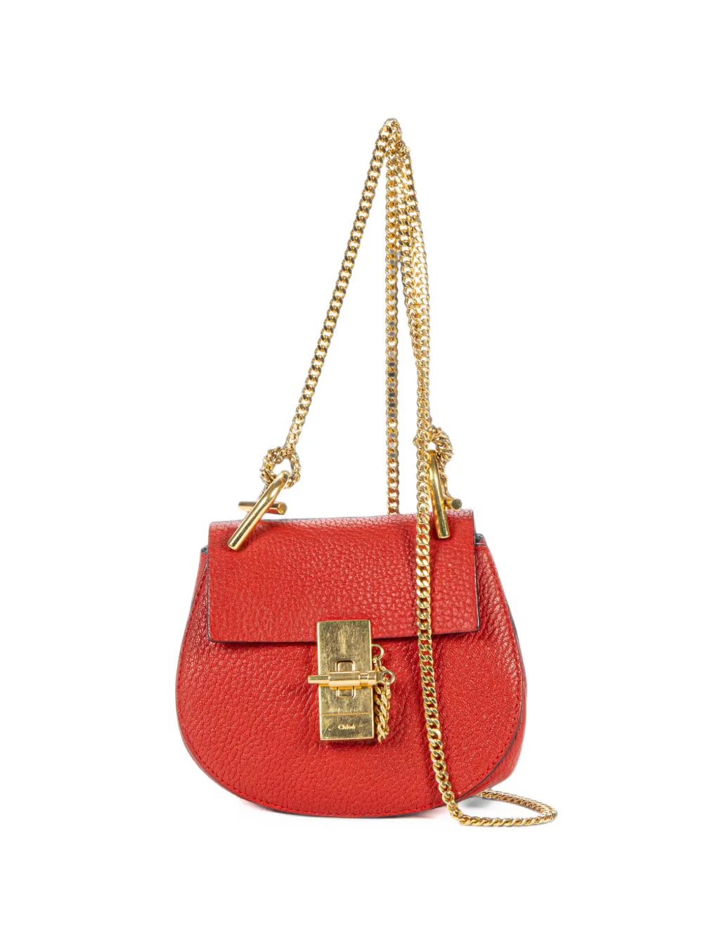Chloé Pre-Owned nano Drew cross body bag - Rot