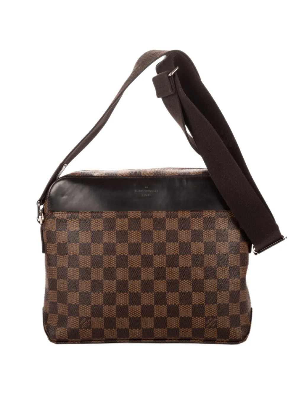 Louis Vuitton Pre-Owned Damier Ebene Jake messenger bag - Marrone