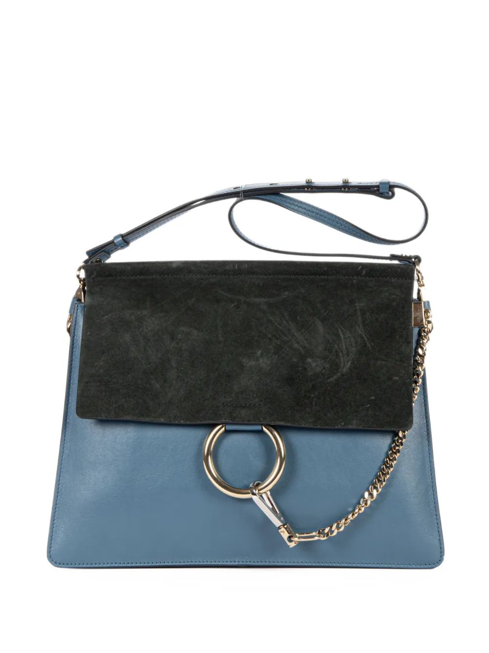 Chloé Pre-Owned Faye shoulder bag - Blau