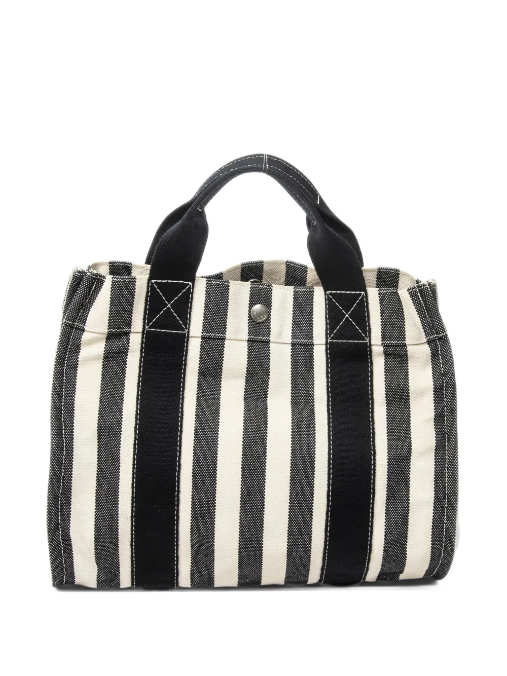 Hermès Pre-Owned PM Cannes striped handbag - White