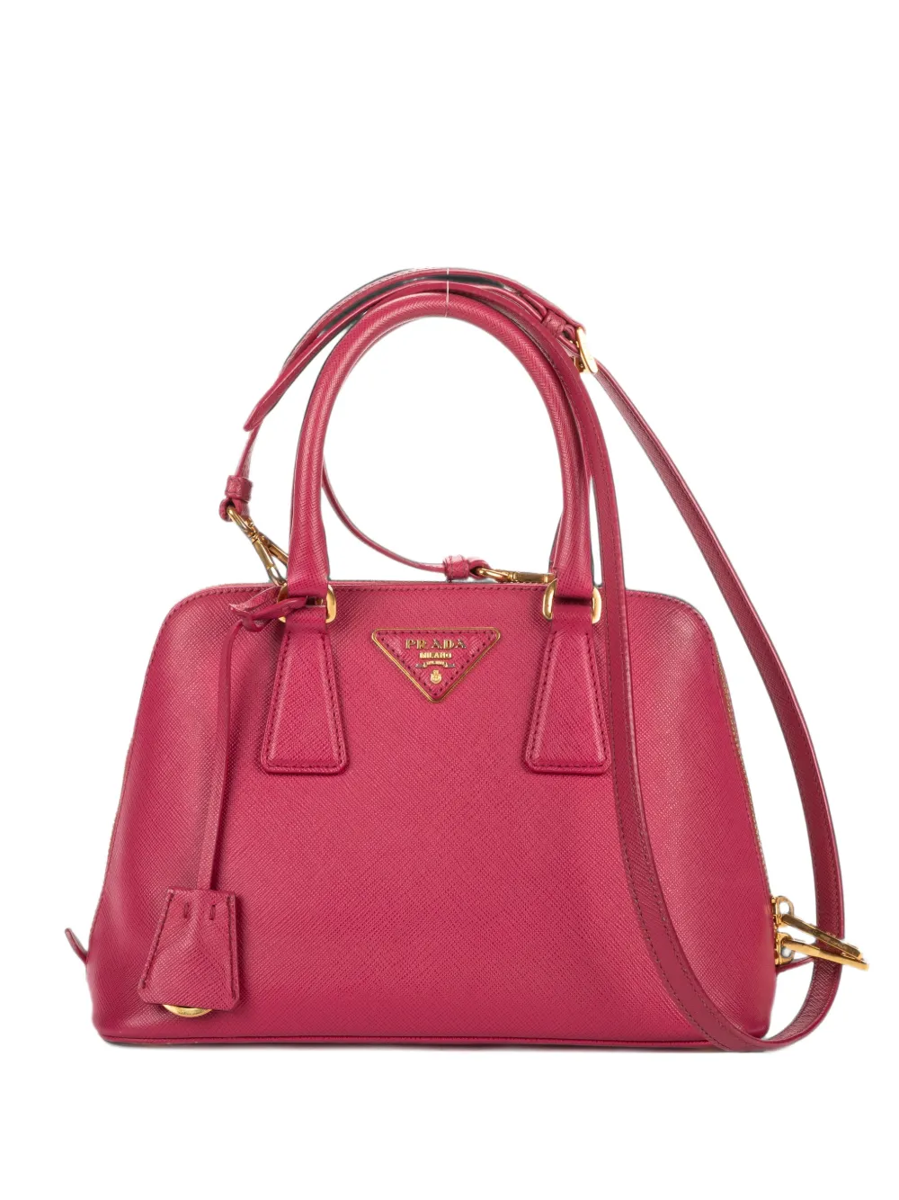 Prada Pre-Owned small Promenade saffiano leather tote bag - Rosa