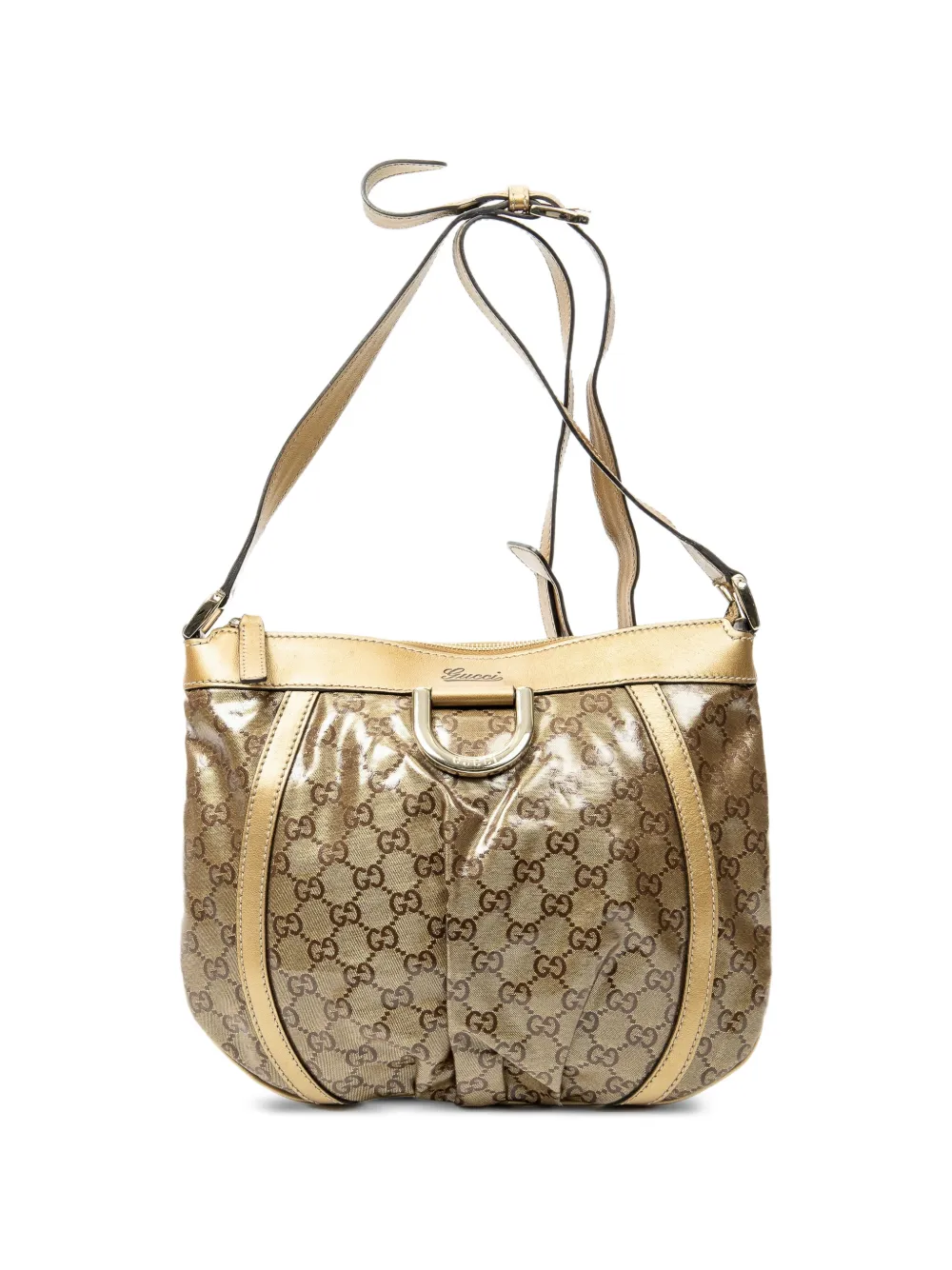 Gucci Pre-Owned D Ring shoulder bag - Marrone