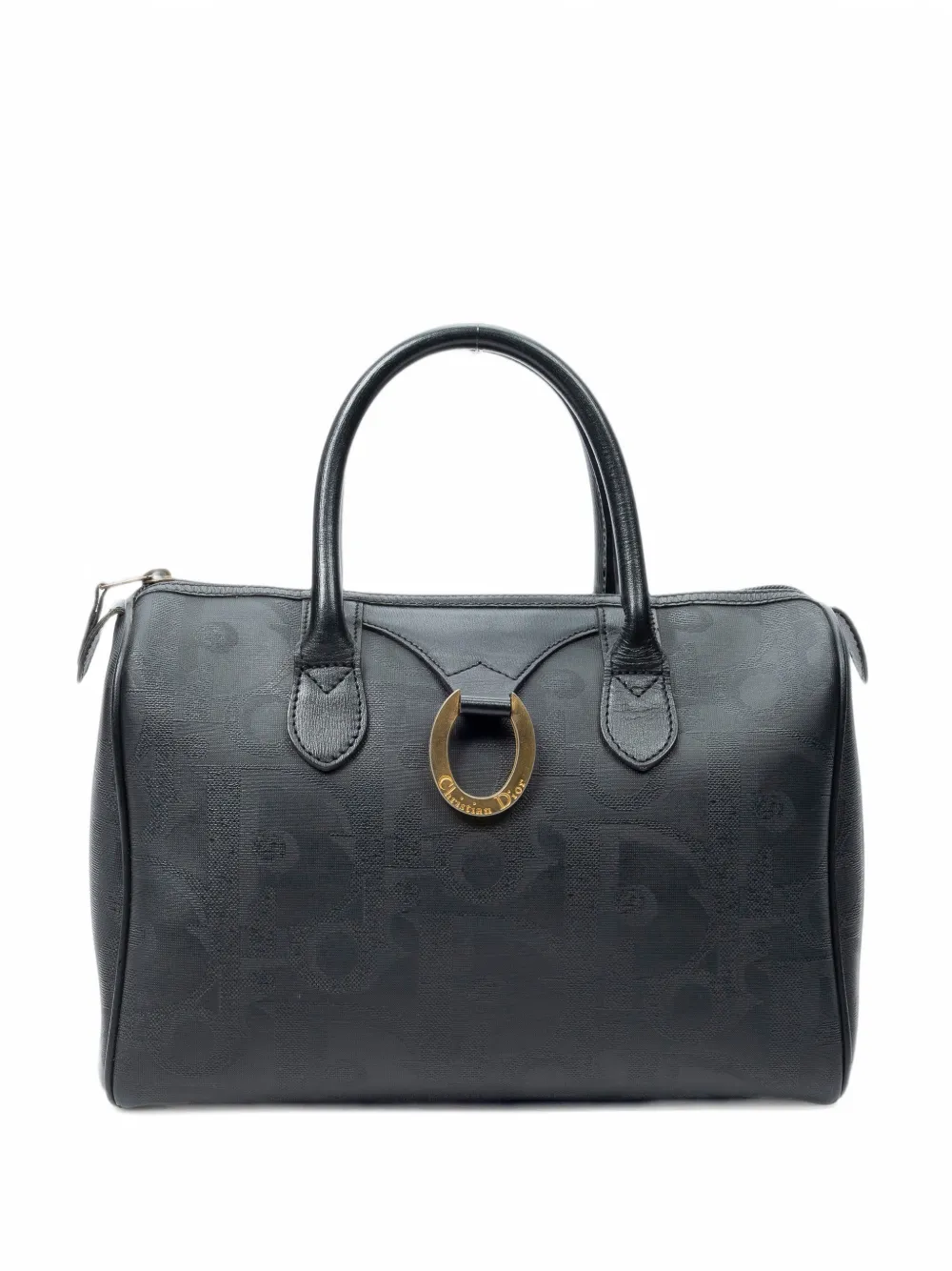 Christian Dior Pre-Owned small Boston Maxi Diorissimo tote bag - Schwarz