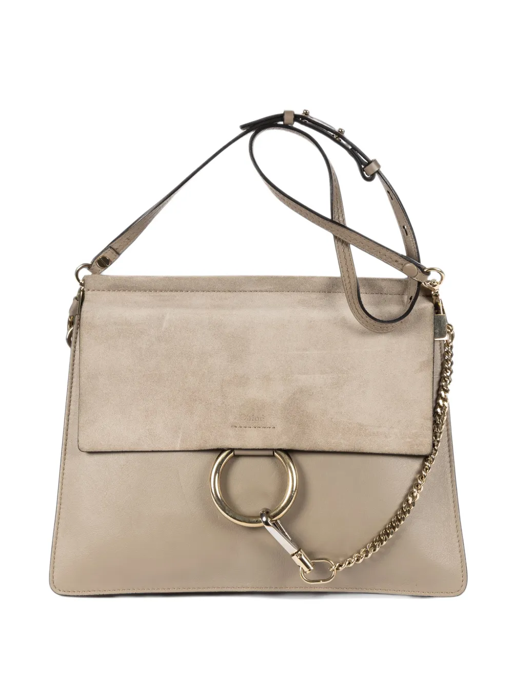 Chloé Pre-Owned Faye shoulder bag - Neutrals