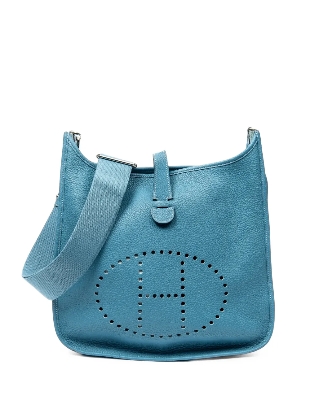Hermès Pre-Owned GM Evelyne III shoulder bag - Blau