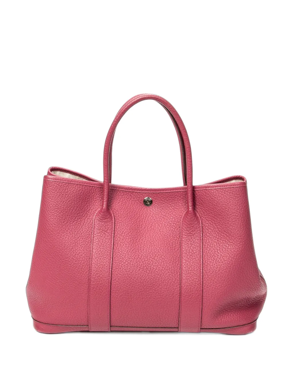 Hermès Pre-Owned Garden Party calfskin shoulder bag - Rosa