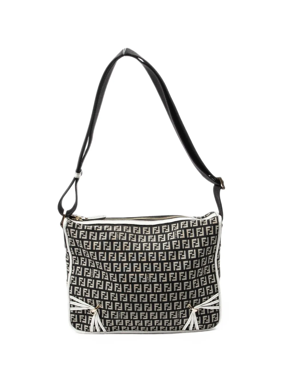 Fendi Pre-Owned triple-strand Zucchino shoulder bag - Schwarz