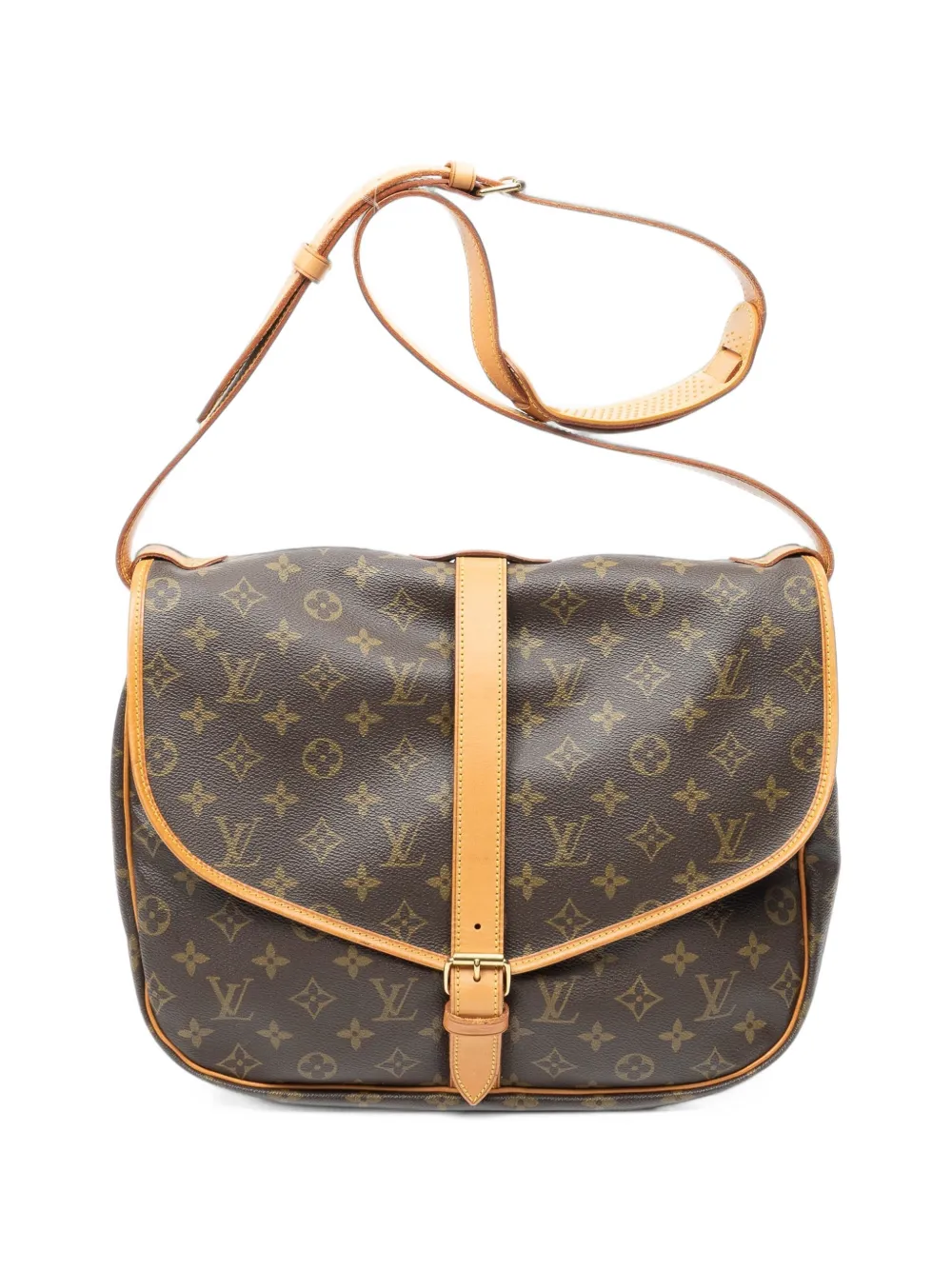 Louis Vuitton Pre-Owned Saumur GM shoulder bag - Marrone