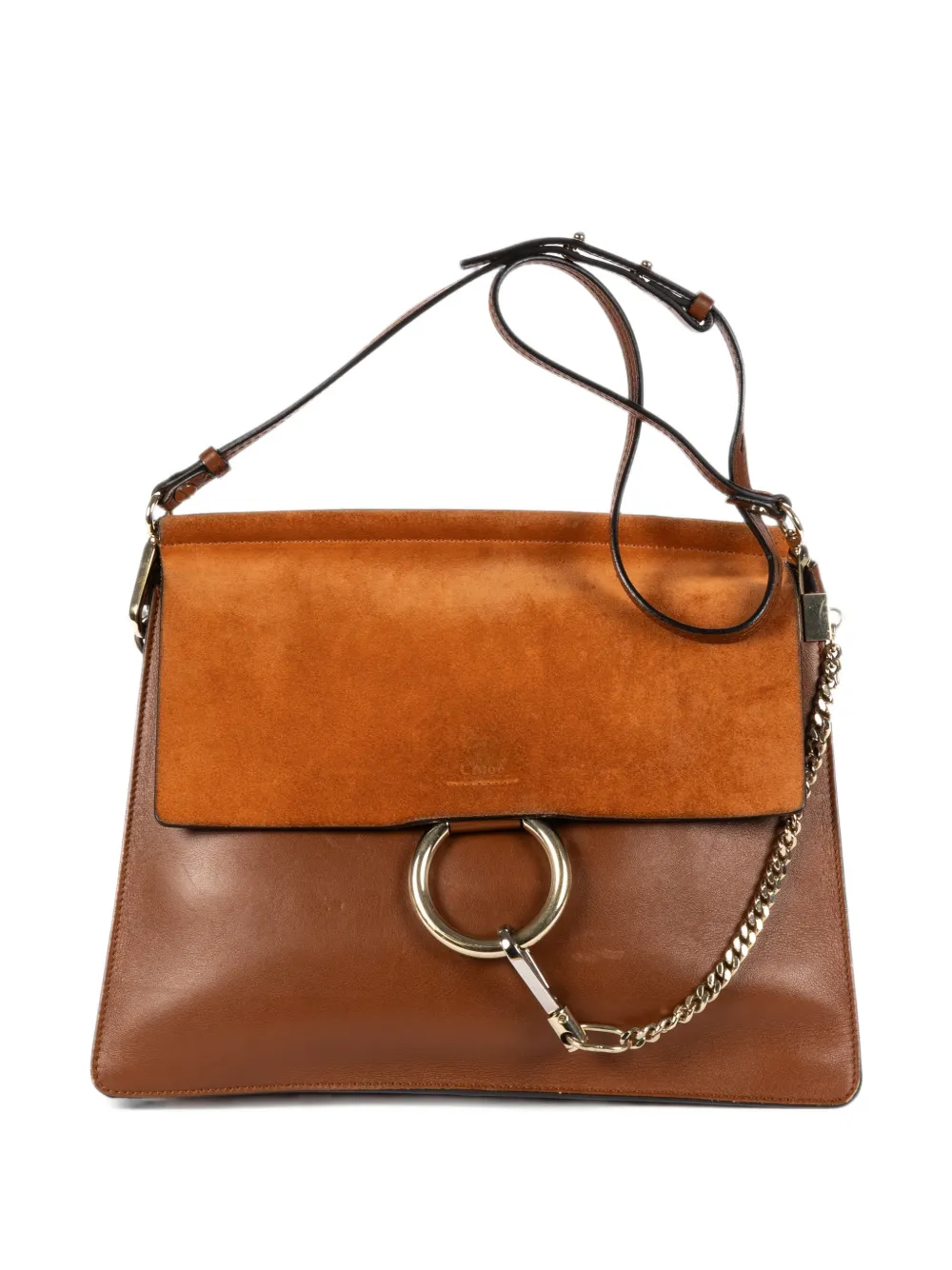 Chloé Pre-Owned Medium Faye shoulder bag - Braun