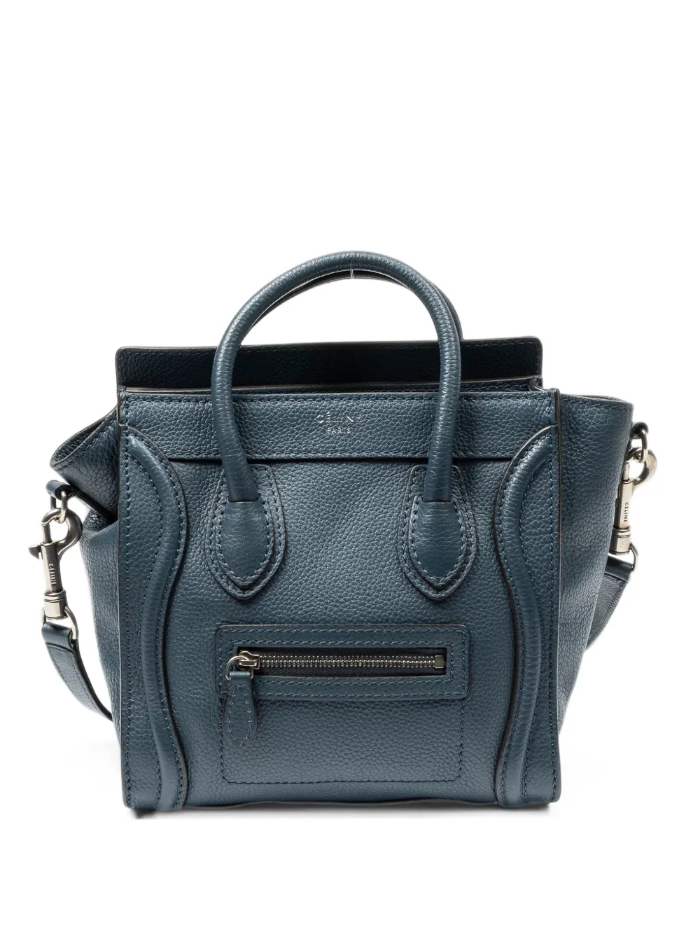 Celine Pre-Owned nano Luggage tote bag - Blau