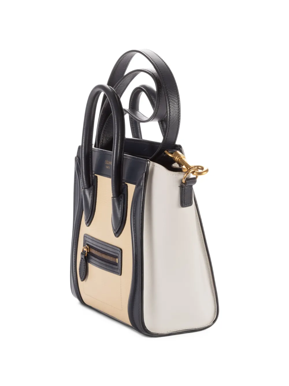 Celine Pre-Owned Nano Luggage tote bag Beige