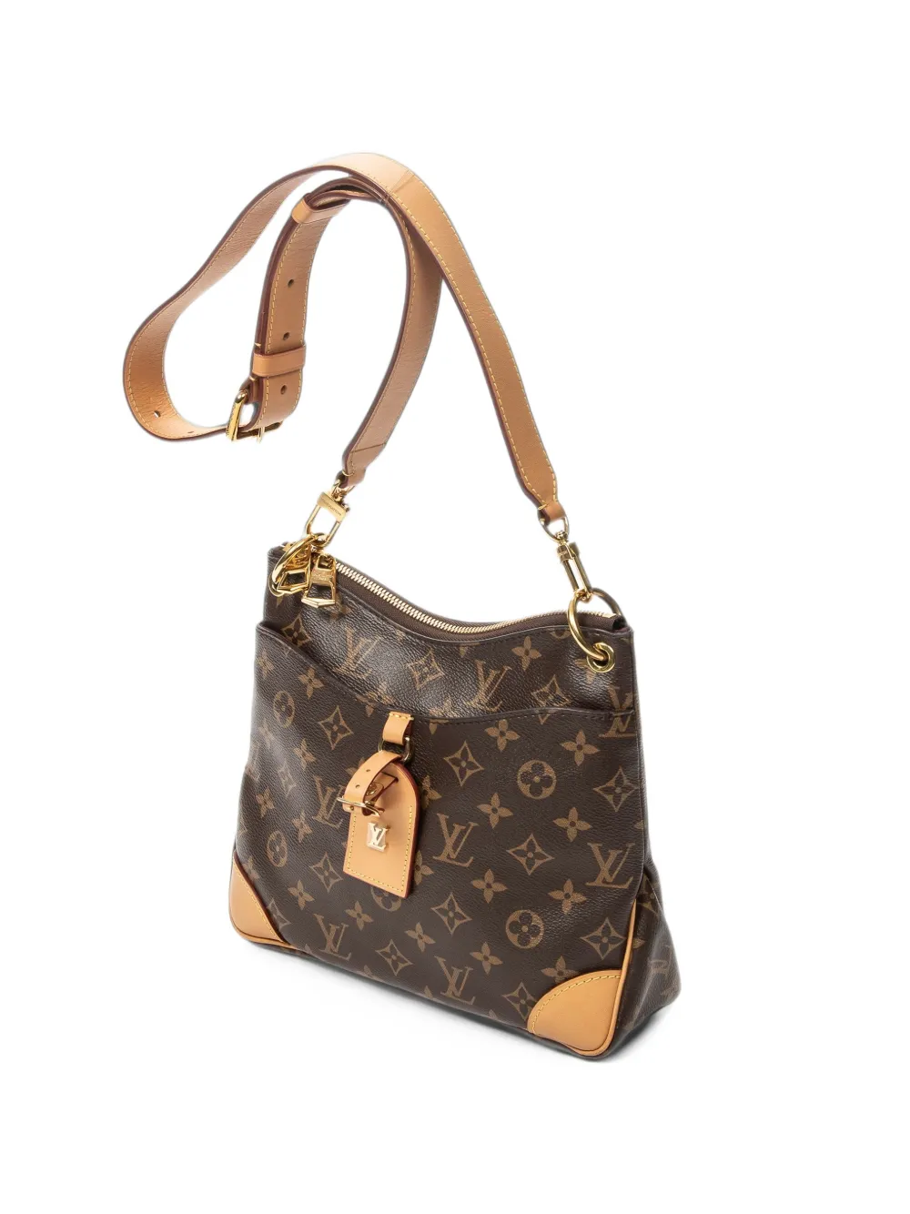 Louis Vuitton Pre-Owned PM Odeon Monogram canvas shoulder bag - Braun