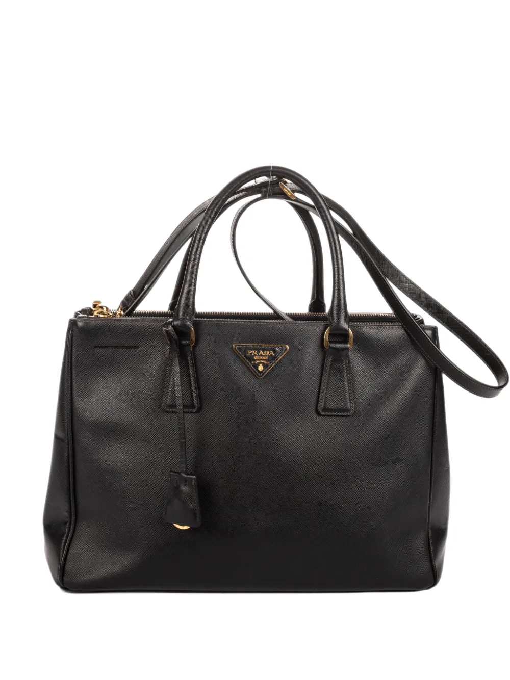 Prada Pre-Owned Galleria Double Zip tote bag - Nero