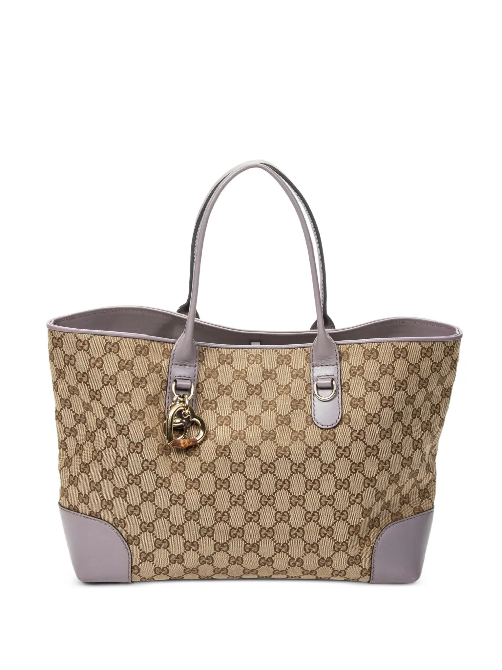Gucci Pre-Owned Heart Bit tote bag - Toni neutri