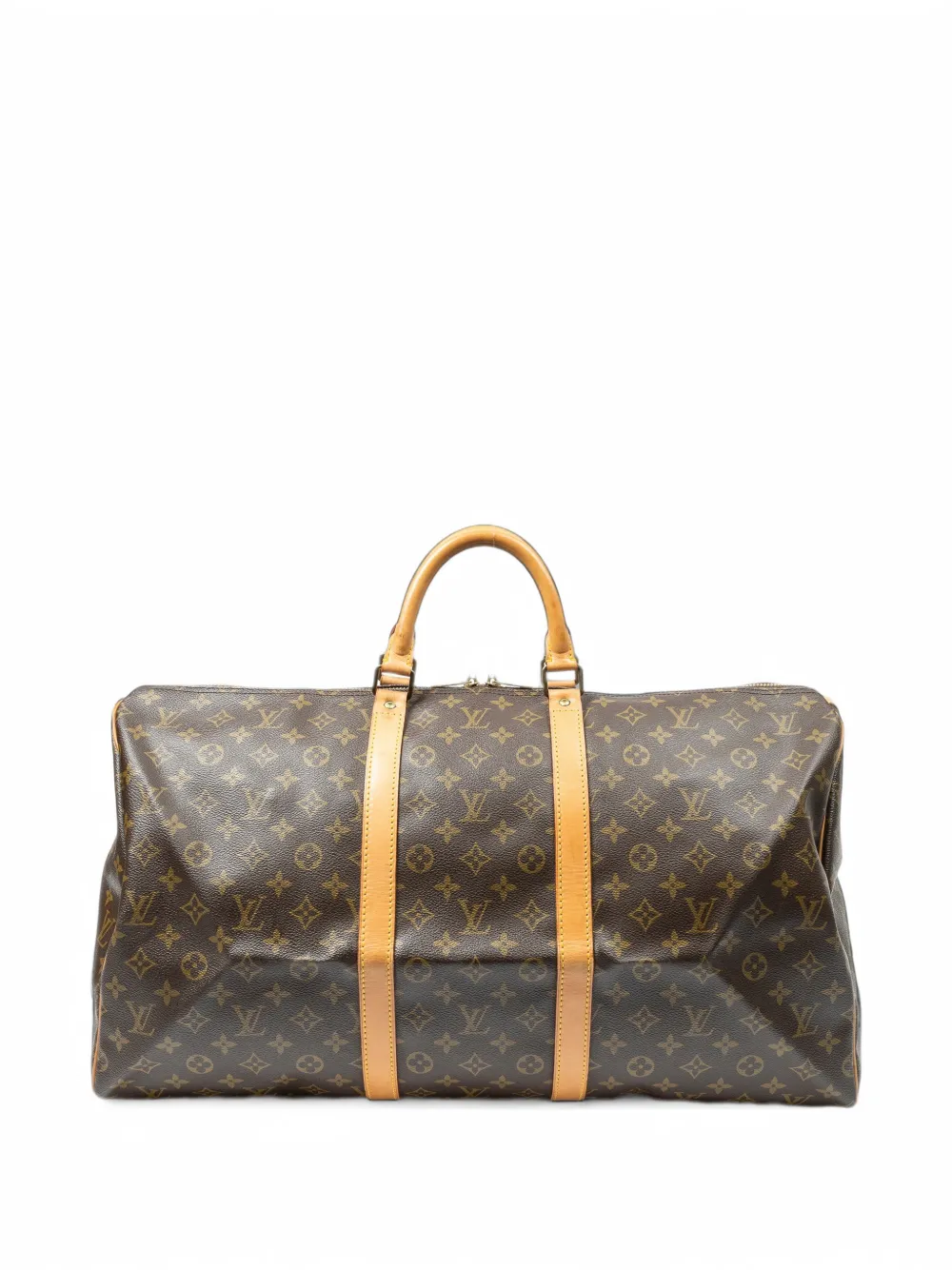 Louis Vuitton Pre-Owned 55 Keepall Monogram travel bag in Brown