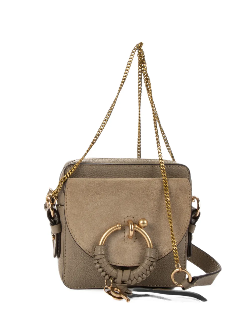 Chloé Pre-Owned mini Joan crossbody shoulder bag - Grau
