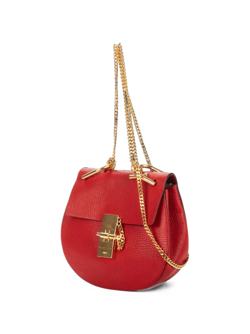 Chloé Pre-Owned mini Drew crossbody bag Rood