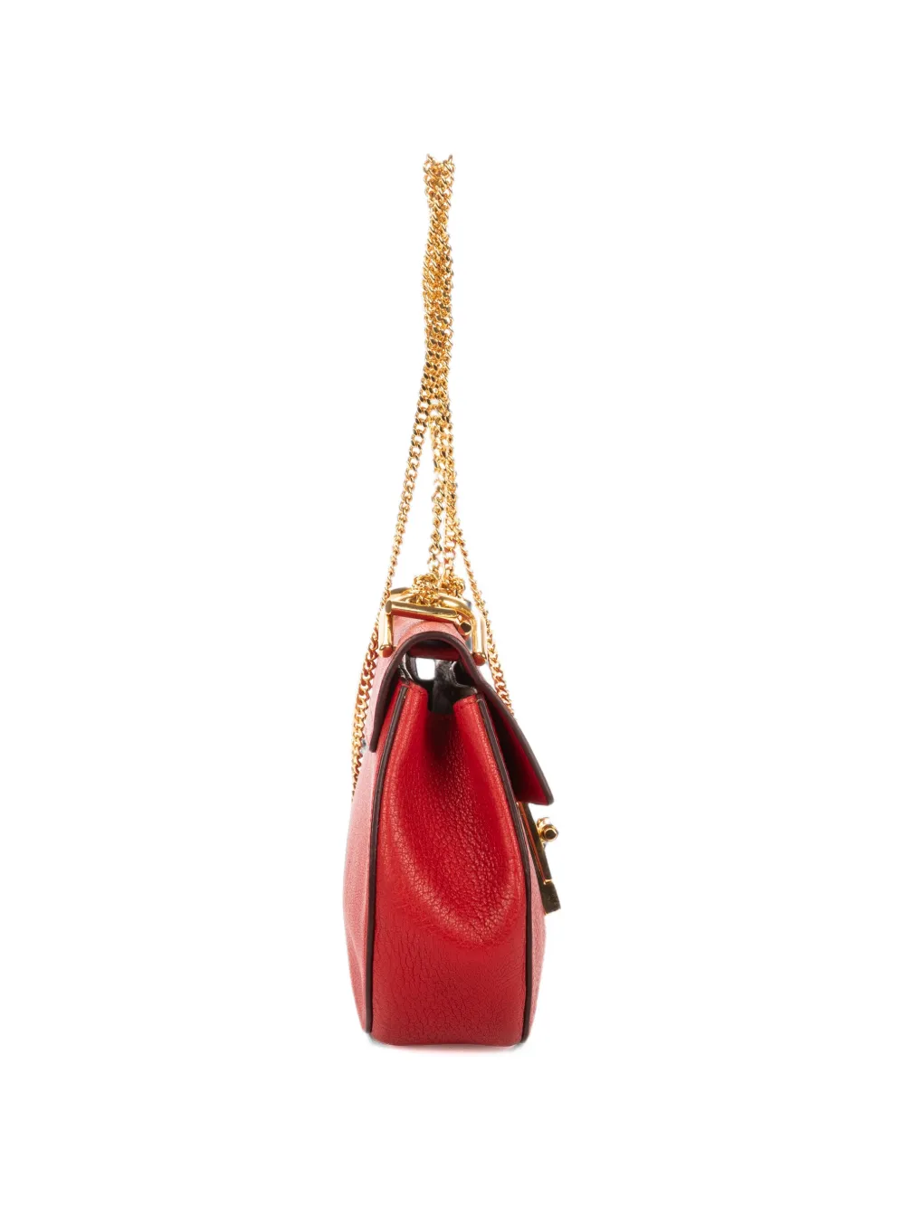 Chloé Pre-Owned mini Drew crossbody bag Rood