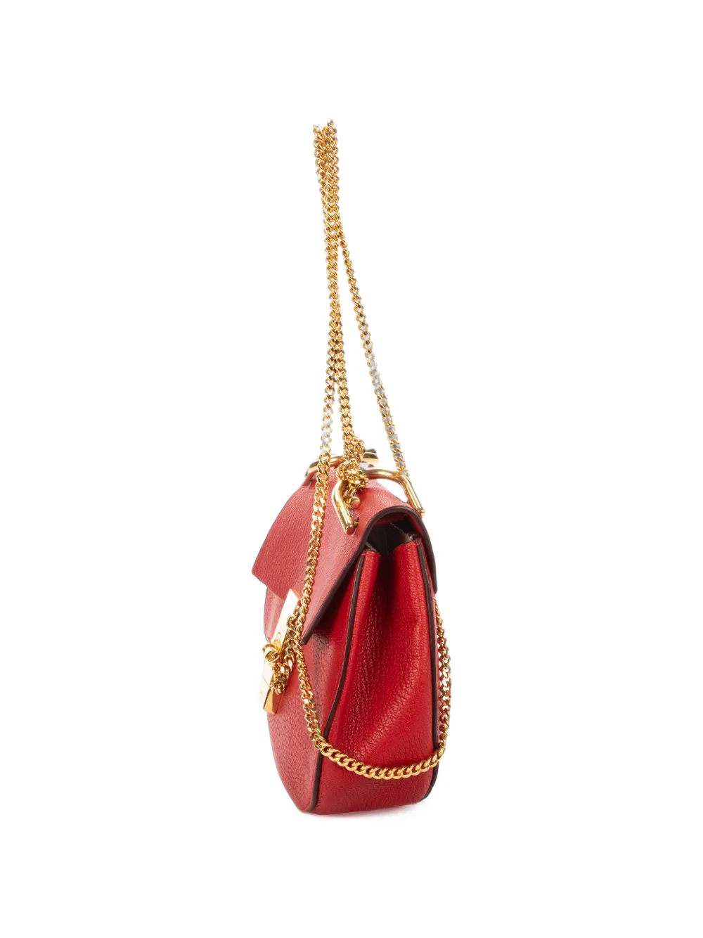 Chloé Pre-Owned mini Drew crossbody bag Rood