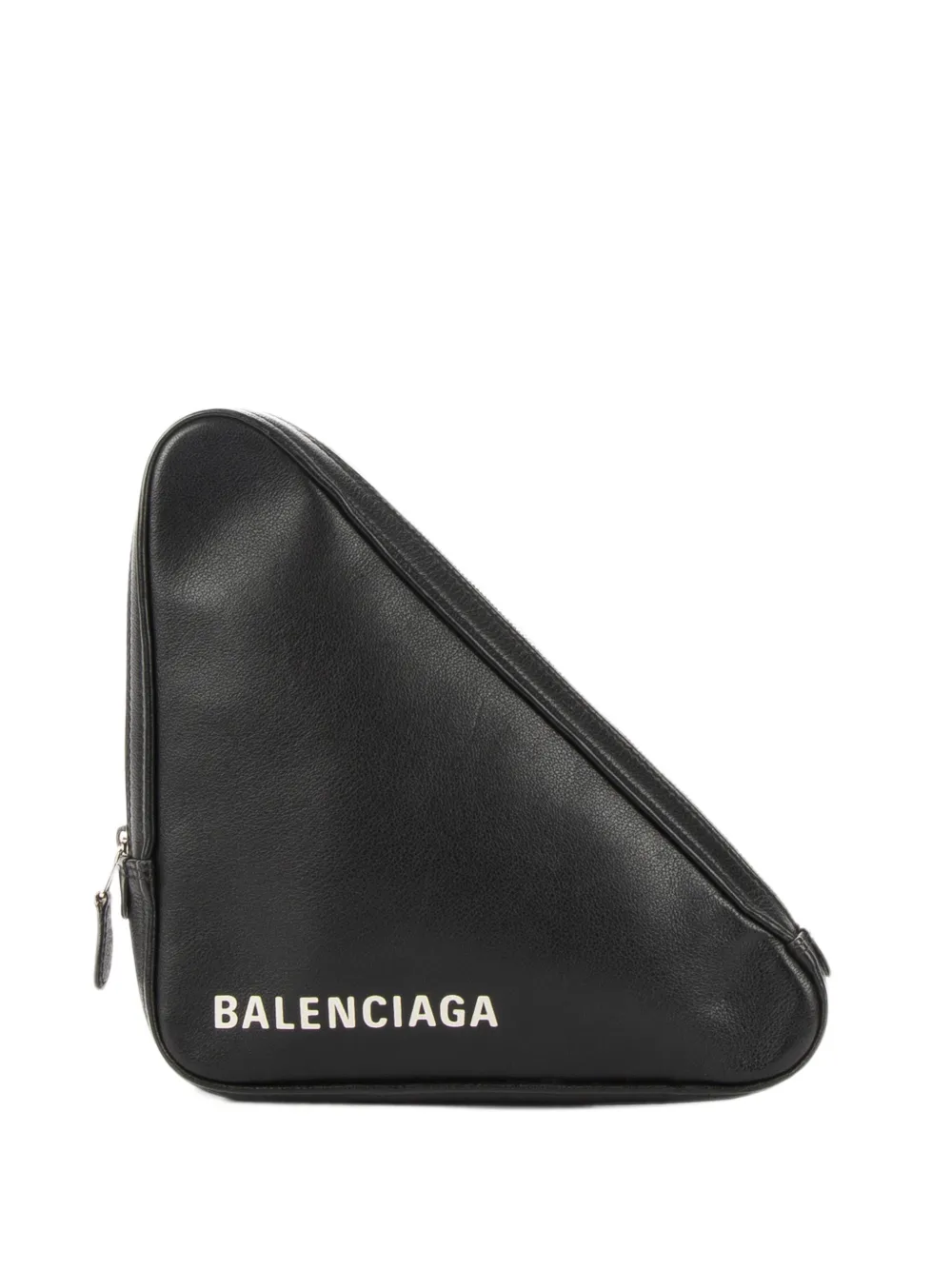 Balenciaga Pre-Owned Triangle clutch bag - Schwarz