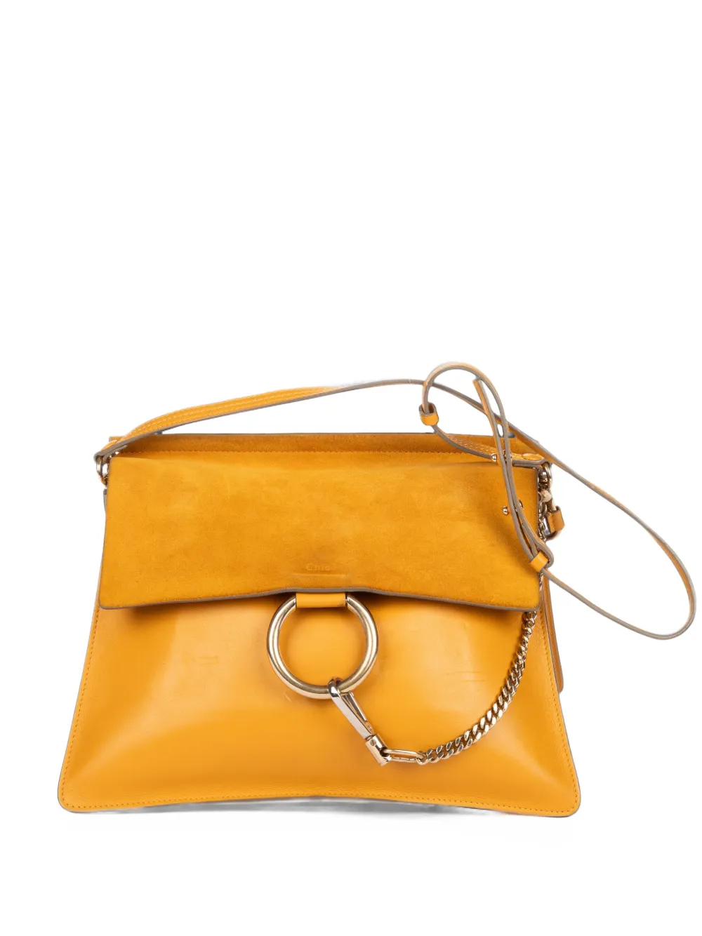 Chloé Pre-Owned medium Faye shoulder bag - Gelb