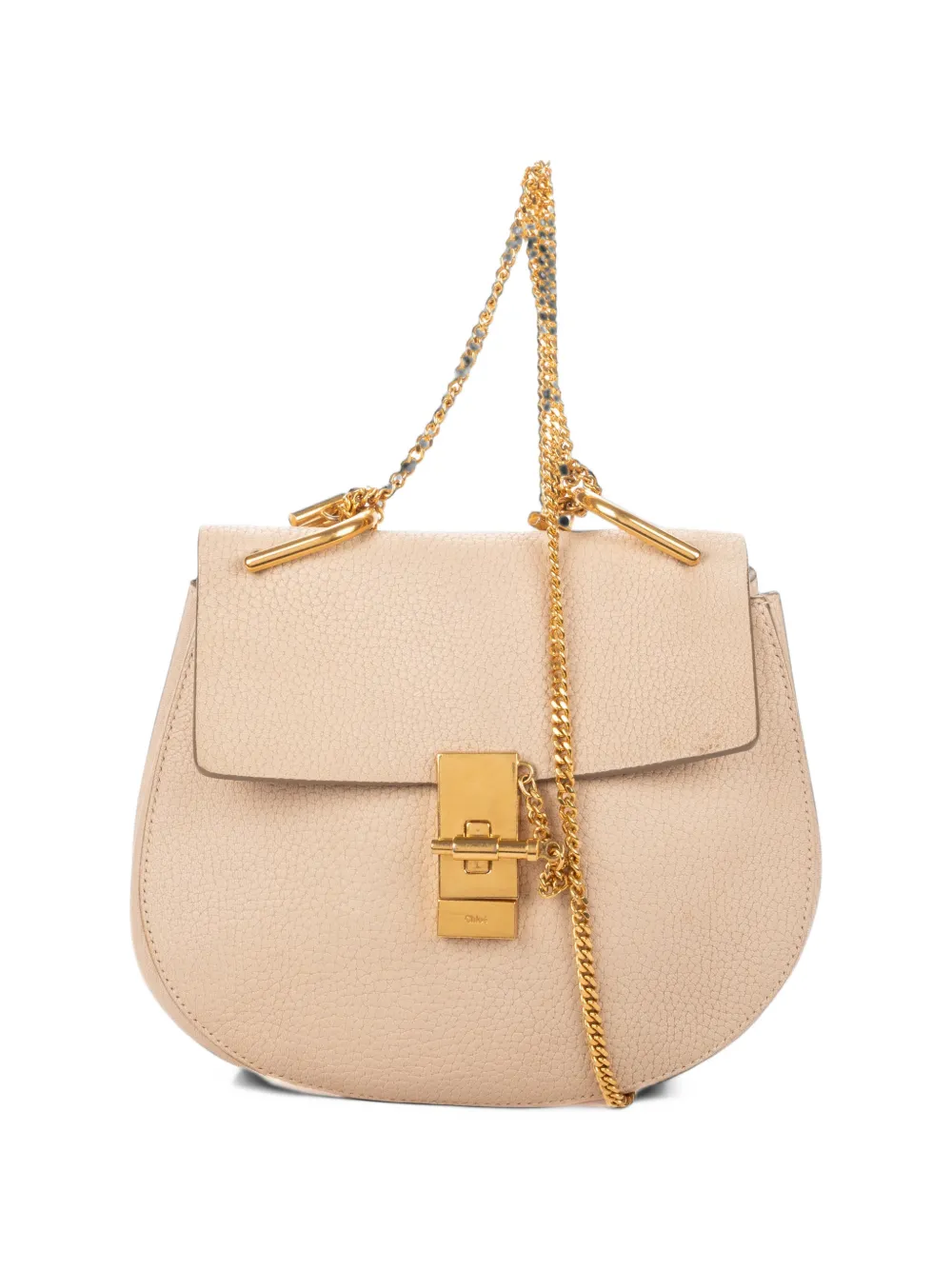 Chloé Pre-Owned small Drew shoulder bag - Nude