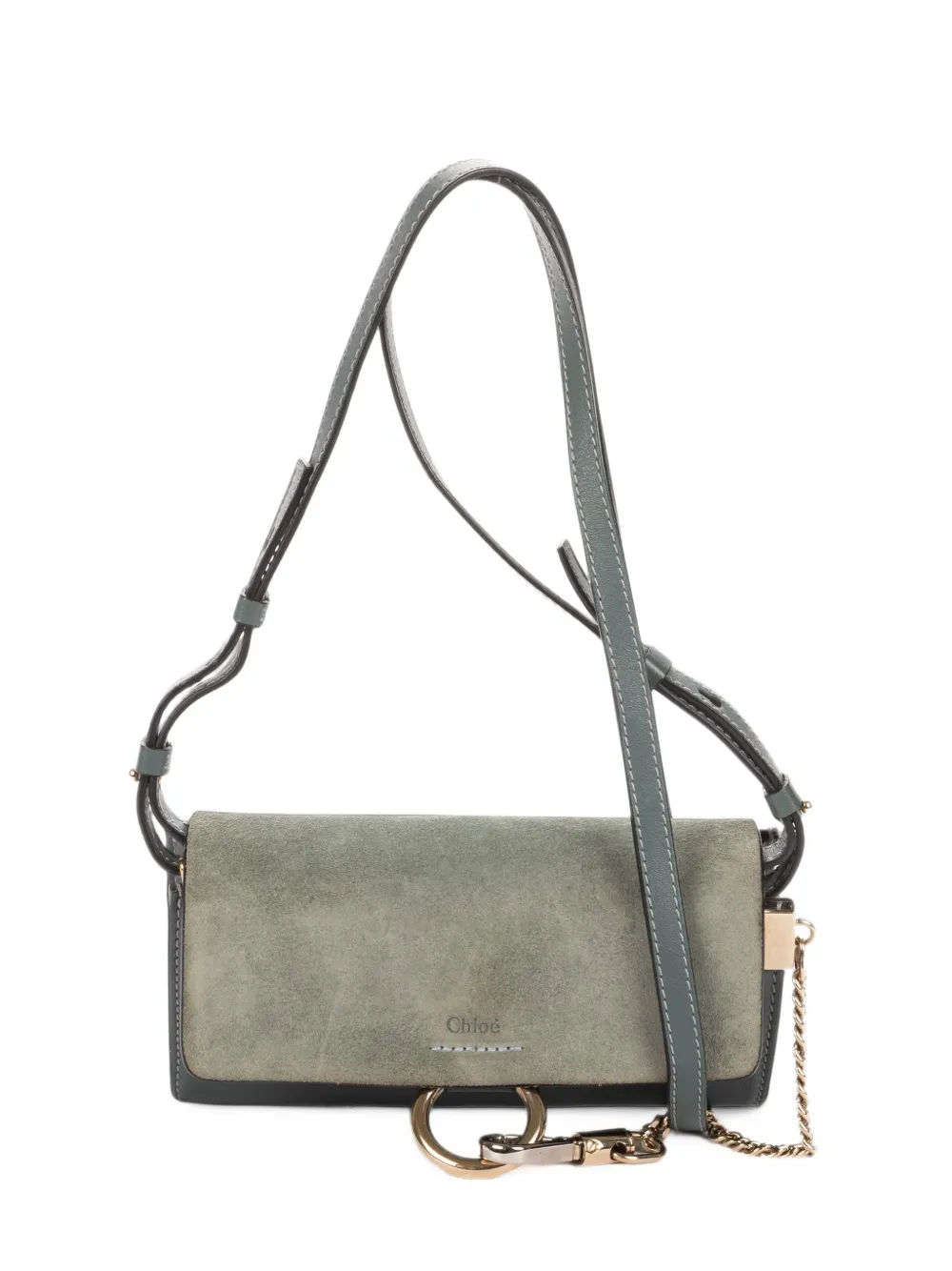 Chloé Pre-Owned mini Faye shoulder bag - Blau