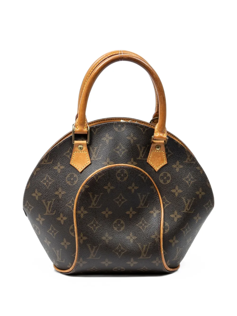 Louis Vuitton Pre-Owned Ellipse PM Monogram zip-fastening tote bag - Marrone