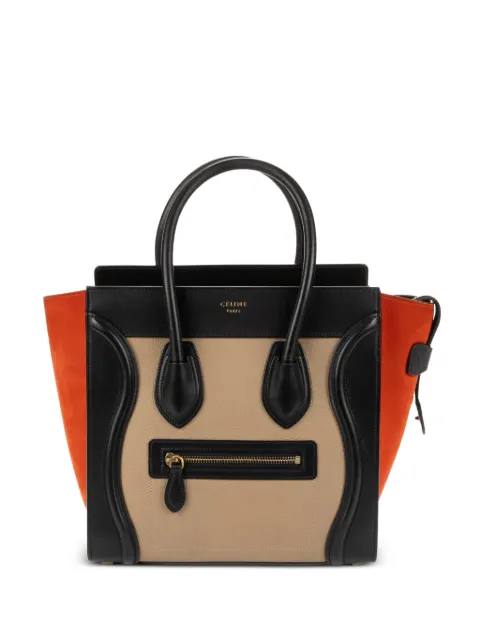 Celine Pre-Owned شنطة عملية 'لاغيدج' جلد صغيرة بـ3 ألوان