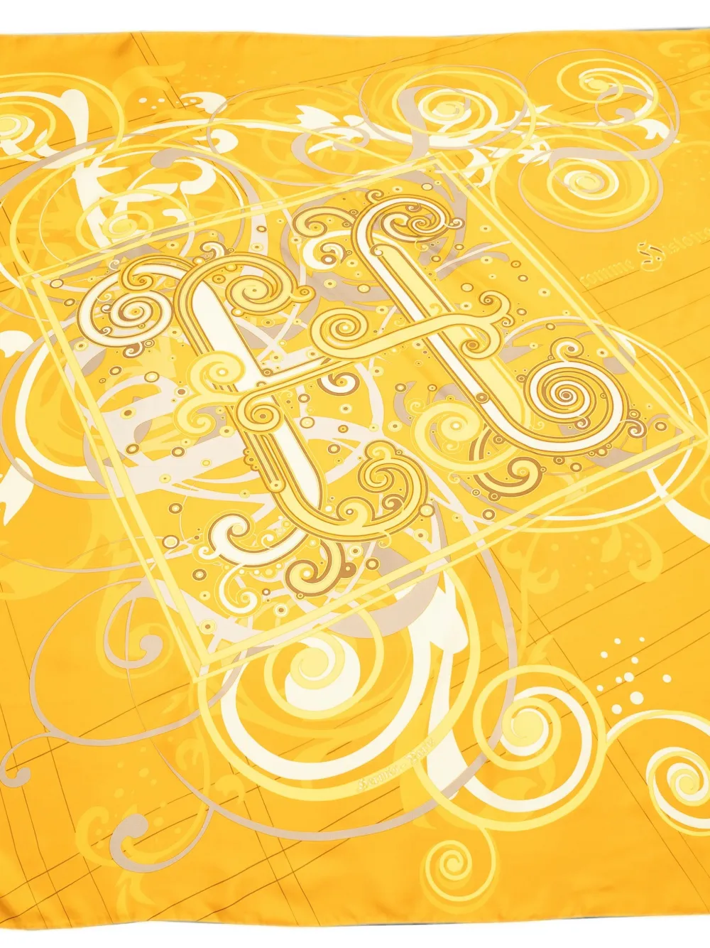 Hermès Pre-Owned Comme Histoires scarf - Orange