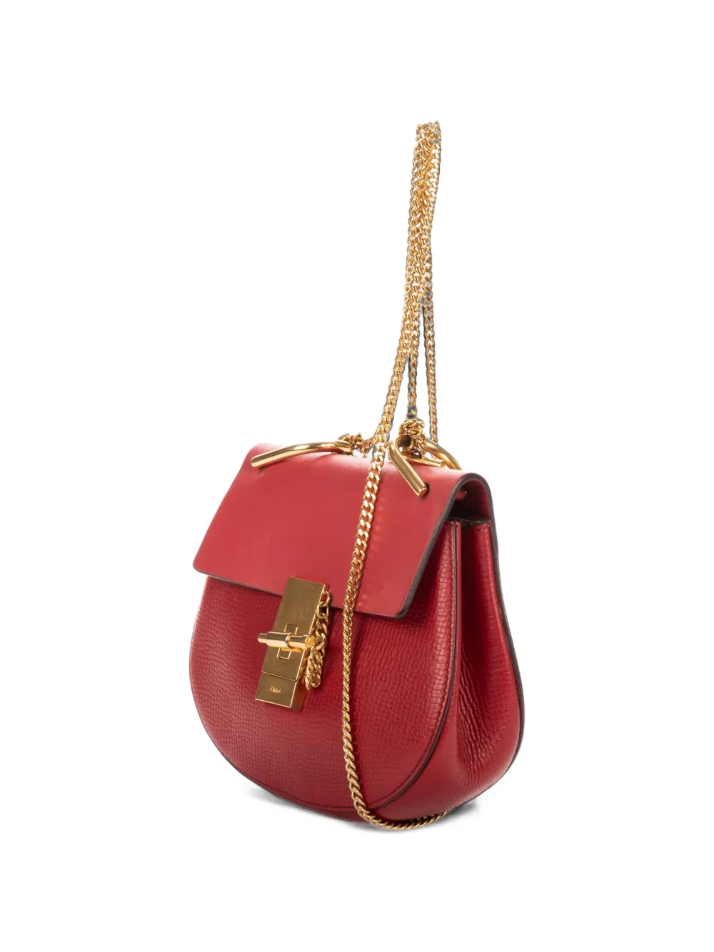 Chloé Pre-Owned mini Drew crossbody bag Rood