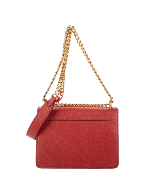 Prada Pre-Owned ロゴ ショルダーバッグ | レッド | FARFETCH JP