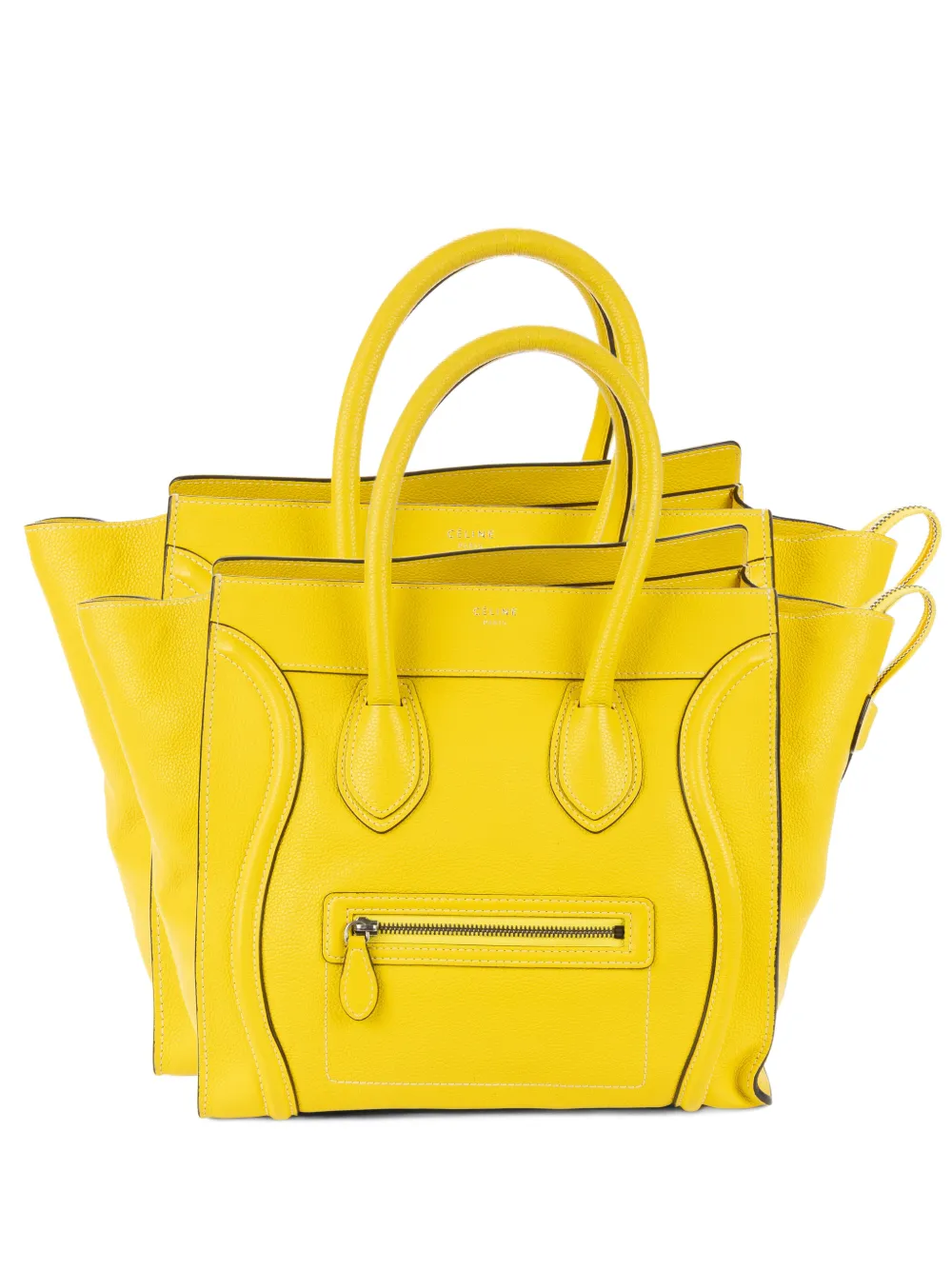 Celine Pre-Owned mini Luggage tote bag - Gelb