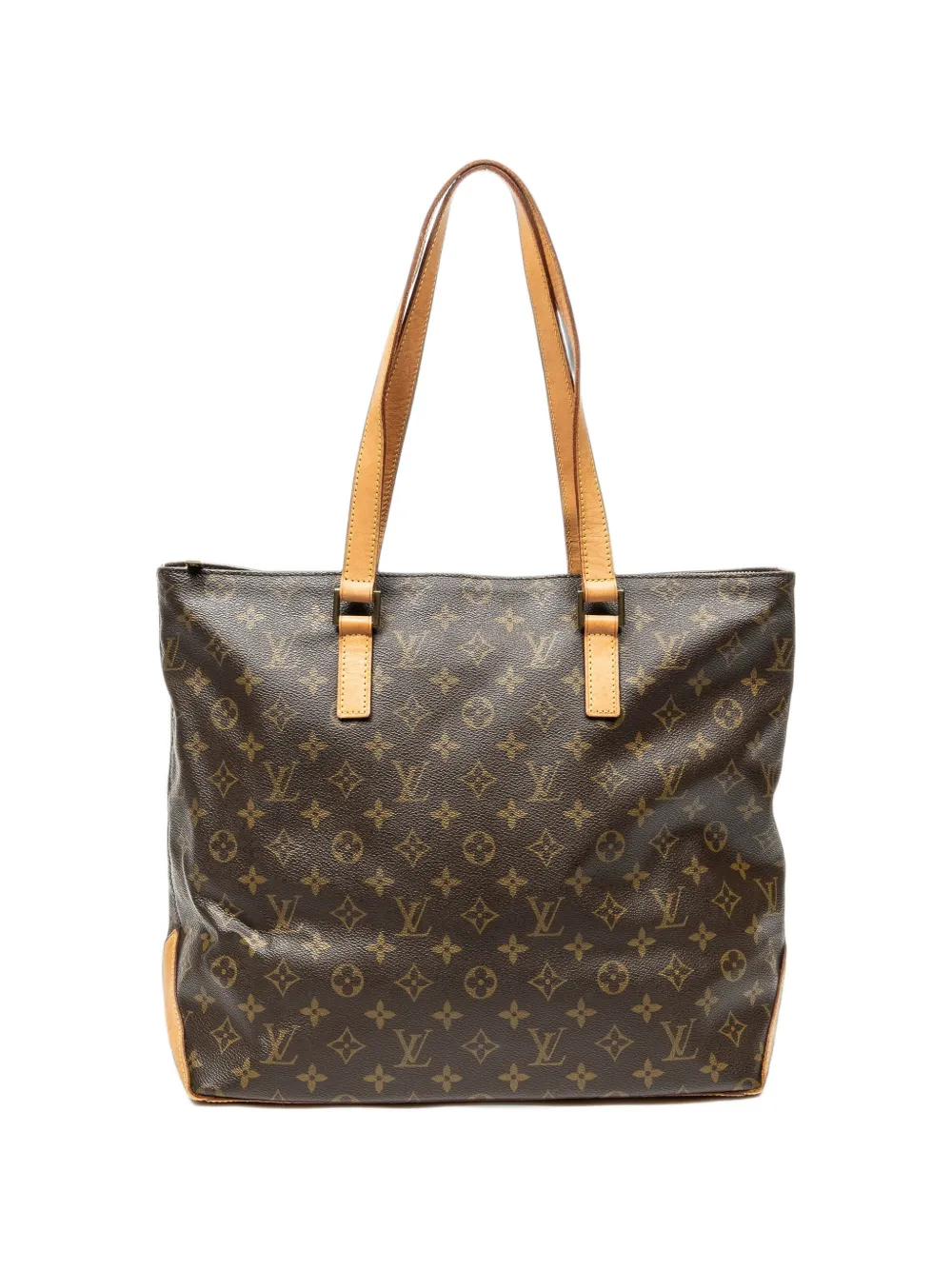 Louis Vuitton Pre-Owned Cabas Mezzo Monogram canvas shoulder bag - Braun