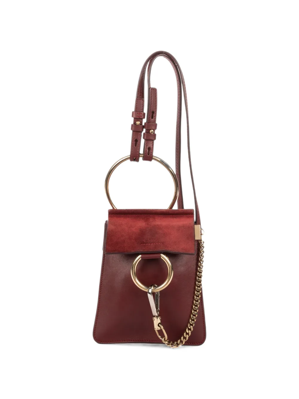 Chloé Pre-Owned Faye backpack - Rot