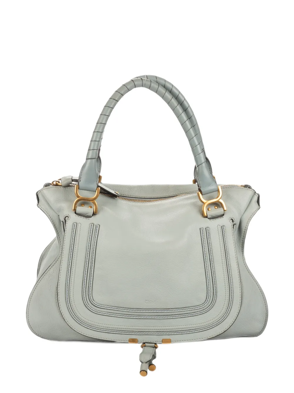 Chloé Pre-Owned large Marcie shoulder bag - Blau