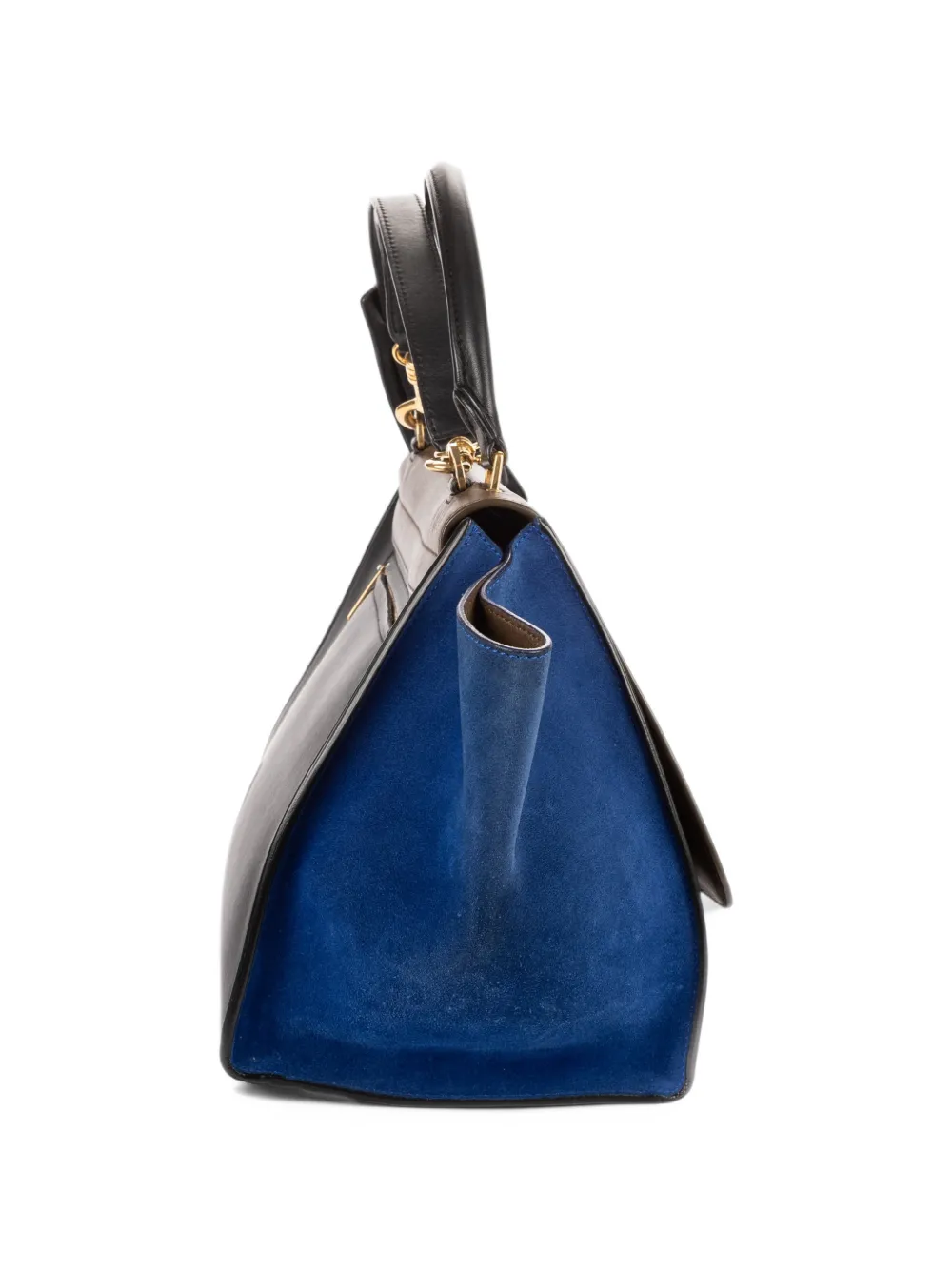 Celine Pre-Owned medium Trapeze tote bag Zwart